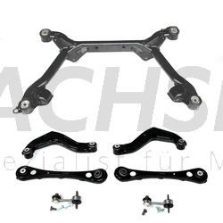 Audi A4 8E B6 B7 Hinterachse Achsträger Achse hinten Achskörper mit neuen Buchsen inkl. Querlenker