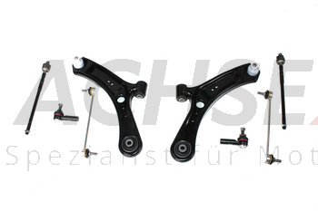 KRAFT MOOG SWAG FEBI Reparatursatz für Suzuki SX-4 SX4 | Fiat Sedici Querlenker Set Vorne Links + Rechts