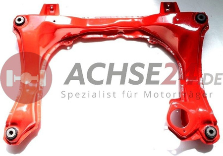 AUDI 80 B4 Motorträger Achsträger Achse ROT Pulverbeschichtet 12mm