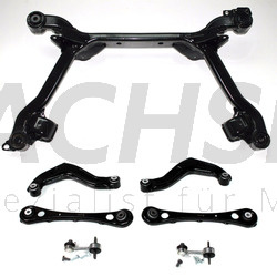 Audi A4 8E B6 B7 Hinterachse Achsträger Achse hinten Achskörper + Querlenker