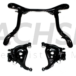 Audi A6 C6 4F Hinterachse Achsträger hinten generalüberholt + Federlenker NEU