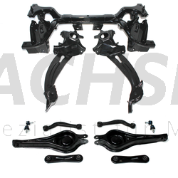 Ford Mondeo MK3 Kombi Turnier Hinterachse Achsträger Pulverbeschichtet + Achsschenkel + Querlenker NEU