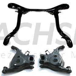 Audi A6 C6 4F Hinterachse Achsträger hinten generalüberholt + Federlenker ORG