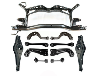 VW Golf V 5 | Audi A3 8P TT | Skoda Octavia II Hinterachse Achsträger Achse hinten Achskörper + Federlenker ORG + Querlenker NEU