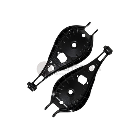 BMW 3 E46 Original Federlenker Querlenker hinten Aluminium SCHWARZ gepulvert