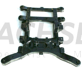 SsangYong Rexton 2002-2021 Motorträger Achsträger vorne Pulverbeschichtet