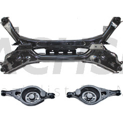 Mazda 6 GY GG 2002-2007 Hinterachse Achsträger Achse hinten Achskörper + Federlenker