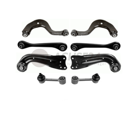 LEMFÖRDER KRAFT NTY Querlenker Streben Reparatursatz für Hinterachse VW Golf 5, Passat 3C, Touran | Audi A3 8P, TT