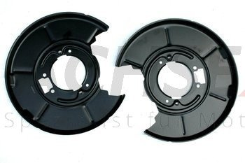 2st. BMW 3 E36, E46, Z4, E85 Ankerblech für Bremsscheibe hinten L+R NEU