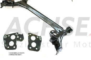 VW Golf 4 Bora 1J New Beetle | Audi A3 | Seat Leon Toledo | Skoda Octavia Hinterachse Achsträger Achse hinten Achskörper + HALTER