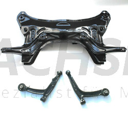 Fiat Panda 169 2003-2016 Motorträger Achsträger Vorderachse Pulverbeschichtet + neue Querlenker