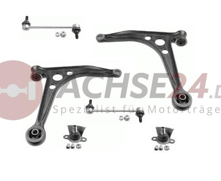 NTY KRAFT Querlenker Streben Reparatursatz für Vorderachse VW Sharan | Ford Galaxy | Seat Alhambra