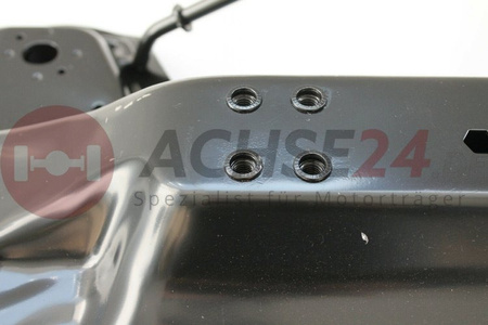 NEUTEIL für Opel Corsa D mit 2x Querlenker L+R Motorträger Achsträger Fahrschemel vorne