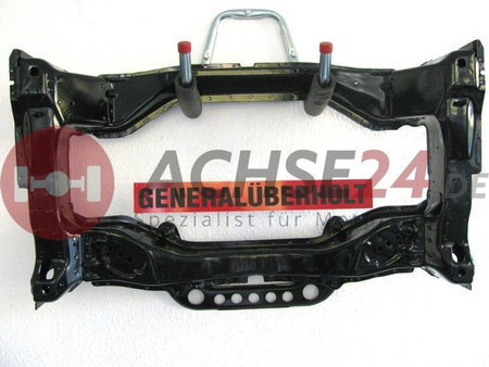 MERCEDES BENZ E-Klasse W210 S210 Motorträger Achsträger Pulverbeschichtet + Querlenker