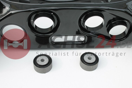 MERCEDES BENZ E-Klasse W210 S210 Hinterachse Achsträger Pulverbeschichtet + Buchsen + Querlenker Lemförder