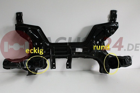 VW Passat 35i 1988-1996 Motorträger Achsträger Vorderachse Pulverbeschichtet