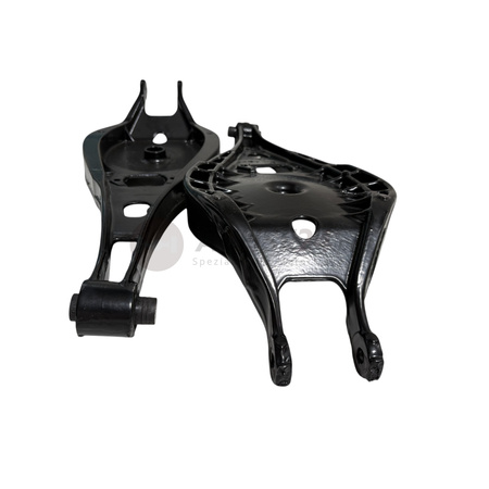 BMW 3 E46 Original Federlenker Querlenker hinten Aluminium SCHWARZ gepulvert