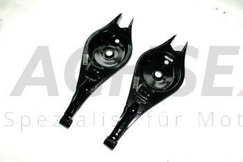 2st. BMW 3 E36 Original Federlenker Querlenker hinten L+R ohne Buchsen - gepulvet