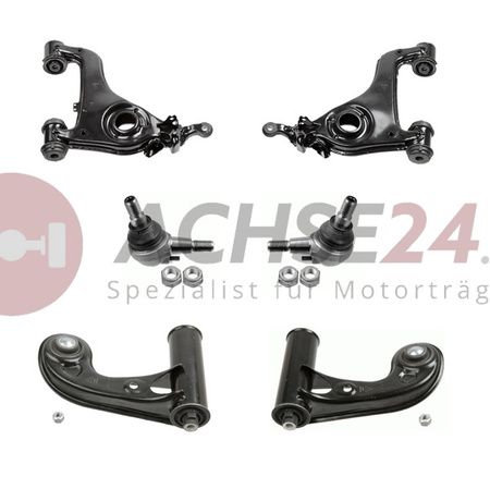 NTY LEMFÖRDER Querlenker Streben Reparatursatz für Vorderachse Mercedes E-Klasse W210 S210