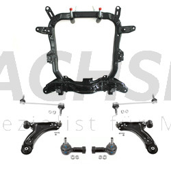 Opel Corsa C Combo C Tigra TwinTop Motorträger Achsträger Vorderachse Pulverbeschichtet + Querlenker