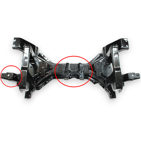 VW T4 2,4 2,5 TDI Diesel Motorträger Achsträger Vorderachse Pulverbeschichtet