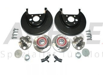 NEU Radnabe Radträger für VW Golf IV 4 Bora New Beetle | Audi A3 | Skoda Octavia | Seat Leon Toledo Hinten Links + Rechts