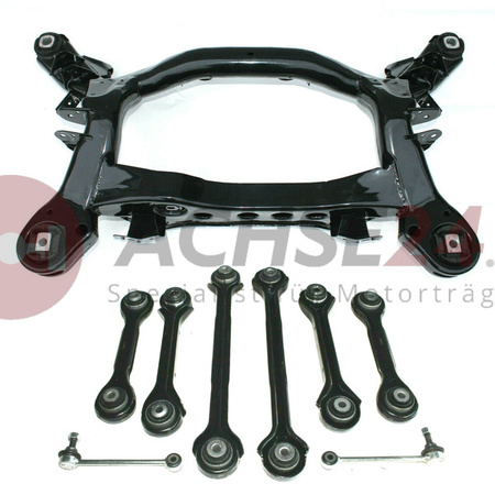 BMW 1 & 3 Serie E81 E82 E87 E90 E91 E92 E93 Hinterachse Achsträger Achse hinten Achskörper + Querlenker