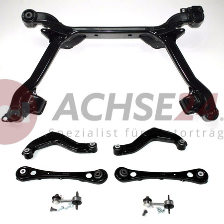Audi A4 8E B6 B7 Hinterachse Achsträger Achse hinten Achskörper + Querlenker