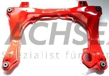 AUDI 80 B4 Motorträger Achsträger Achse ROT Pulverbeschichtet 12mm
